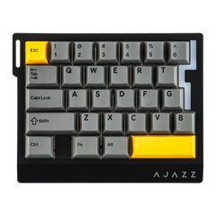 Ajazz AK029 Black - Yellow Compact 29 - Key Magnetic keyboard RGB Wired (Ice lsland switch) - I Gaming Computer | Australia Wide Shipping | Buy now, Pay Later with Afterpay, Klarna, Zip, Latitude & Paypal