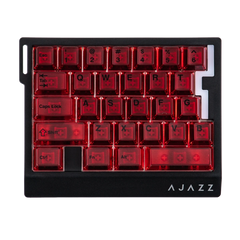 Ajazz AK029 Transparent Red Compact 29 - Key Magnetic keyboard RGB Wired (Flame lgnition switch) - I Gaming Computer | Australia Wide Shipping | Buy now, Pay Later with Afterpay, Klarna, Zip, Latitude & Paypal