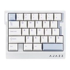 Ajazz AK029 White - Blue Compact 29 - Key Magnetic keyboard RGB Wired (Ice lsland Magnetic switch) - I Gaming Computer | Australia Wide Shipping | Buy now, Pay Later with Afterpay, Klarna, Zip, Latitude & Paypal