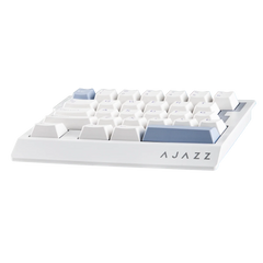 Ajazz AK029 White - Blue Compact 29 - Key Magnetic keyboard RGB Wired (Ice lsland Magnetic switch) - I Gaming Computer | Australia Wide Shipping | Buy now, Pay Later with Afterpay, Klarna, Zip, Latitude & Paypal