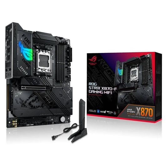 ASUS ROG Strix X870-F Gaming WiFi7 AM5 ATX Desktop Motherboard - I Gaming Computer | Australia Wide Shipping | Buy now, Pay Later with Afterpay, Klarna, Zip, Latitude & Paypal