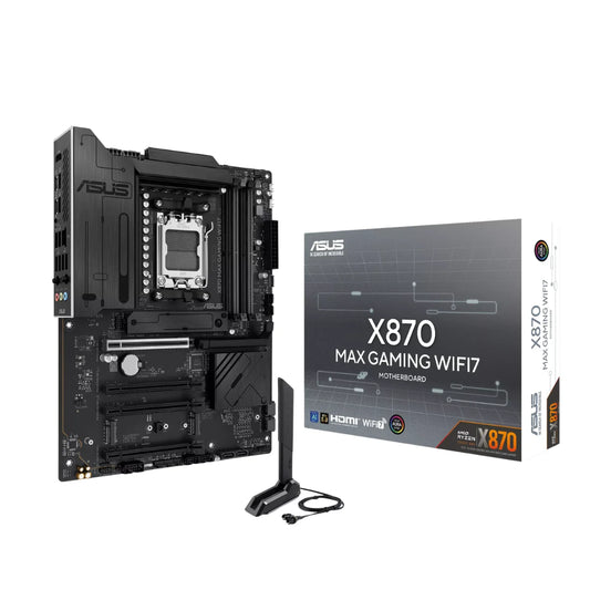 ASUS X870 MAX Gaming WiFi7 AM5 ATX Desktop Motherboard - I Gaming Computer | Australia Wide Shipping | Buy now, Pay Later with Afterpay, Klarna, Zip, Latitude & Paypal