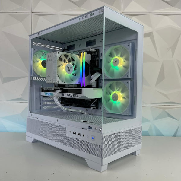 IGaming Intel Core i5/i7 |RTX 4060/4060 Ti/5070,AMD 9070/9070 XT | CX500 White
