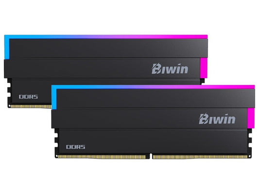 Biwin Black Opal DW100 32GB (2x16GB) 6000MHz CL30 EXPO & XMP RGB LED Black DDR5 - I Gaming Computer | Australia Wide Shipping | Buy now, Pay Later with Afterpay, Klarna, Zip, Latitude & Paypal