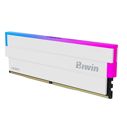 Biwin DW100 32GB (2x16GB) 6000MHz CL30 EXPO & XMP RGB LED White DDR5 - I Gaming Computer | Australia Wide Shipping | Buy now, Pay Later with Afterpay, Klarna, Zip, Latitude & Paypal