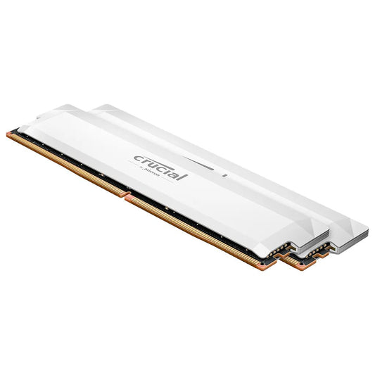 Crucial Pro 32GB (2x16GB) DDR5 6400MHz CL38 Gaming White - I Gaming Computer | Australia Wide Shipping | Buy now, Pay Later with Afterpay, Klarna, Zip, Latitude & Paypal