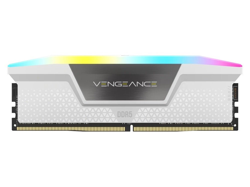 Corsair Vengeance RGB 32GB (2x16GB) DDR5 6400MHz CL36 Desktop Memory - White - I Gaming Computer | Australia Wide Shipping | Buy now, Pay Later with Afterpay, Klarna, Zip, Latitude & Paypal