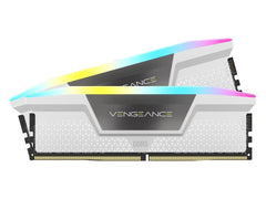 Corsair Vengeance RGB 32GB (2x16GB) DDR5 6400MHz CL36 Desktop Memory - White - I Gaming Computer | Australia Wide Shipping | Buy now, Pay Later with Afterpay, Klarna, Zip, Latitude & Paypal