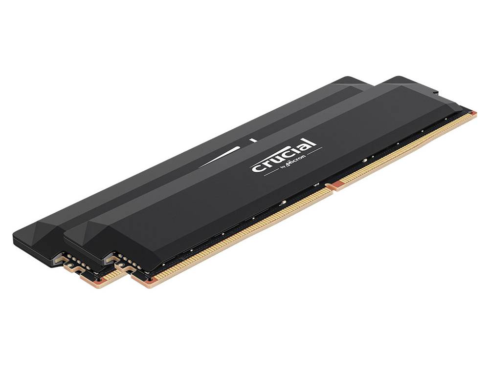 Crucial Pro 64GB (2x32GB) DDR5 UDIMM 6400MHz CL40 Black - I Gaming Computer | Australia Wide Shipping | Buy now, Pay Later with Afterpay, Klarna, Zip, Latitude & Paypal