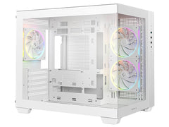 DeepCool CG330 3F WH Micro - ATX Compact PC Case - White - I Gaming Computer | Australia Wide Shipping | Buy now, Pay Later with Afterpay, Klarna, Zip, Latitude & Paypal