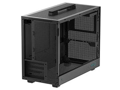 DeepCool CH160 PLUS Tempered Glass Side Panel Micro - ATX Case - Black - I Gaming Computer | Australia Wide Shipping | Buy now, Pay Later with Afterpay, Klarna, Zip, Latitude & Paypal
