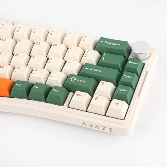 Ajazz AKS068Pro Orange Tree Mechanical keyboard RGB Wired&Wireless(Sea Salt switch) - I Gaming Computer | Australia Wide Shipping | Buy now, Pay Later with Afterpay, Klarna, Zip, Latitude & Paypal