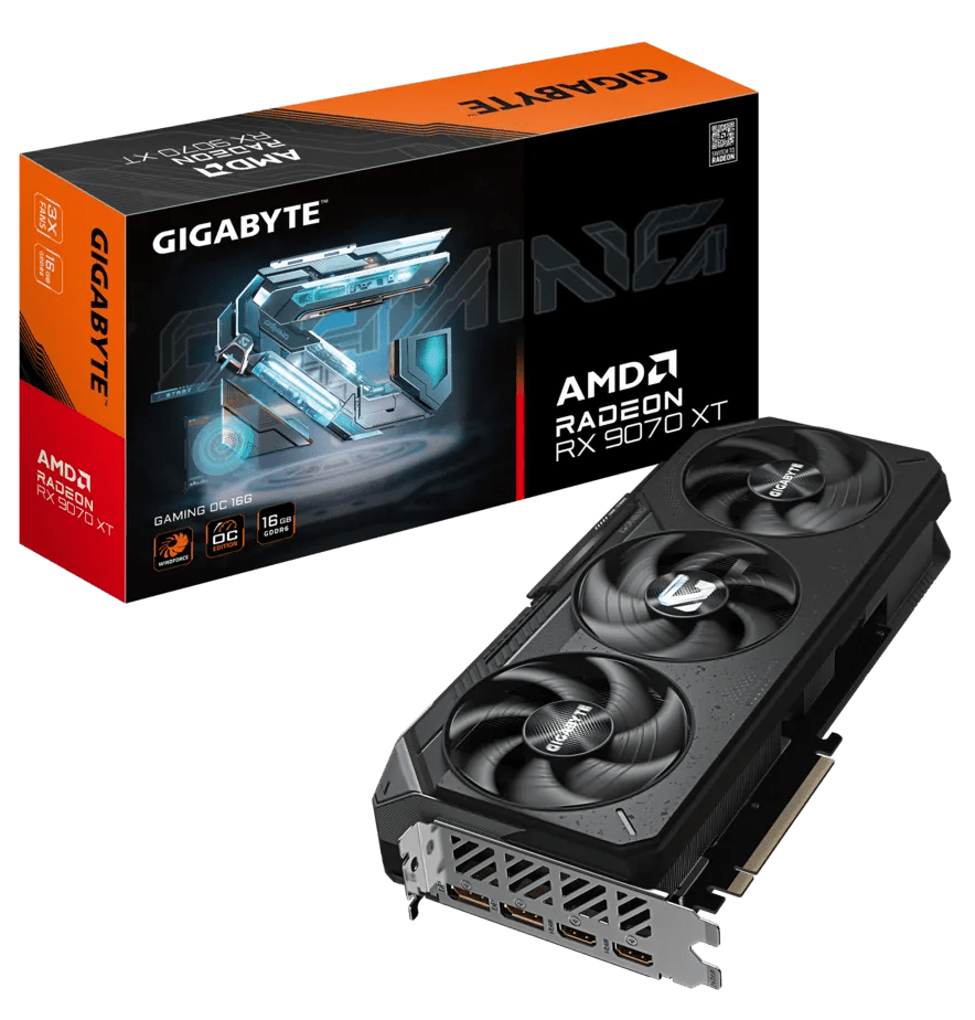 Gigabyte Radeon RX 9070 XT Gaming 16G OC Graphics Card - I Gaming Computer | Australia Wide Shipping | Buy now, Pay Later with Afterpay, Klarna, Zip, Latitude & Paypal