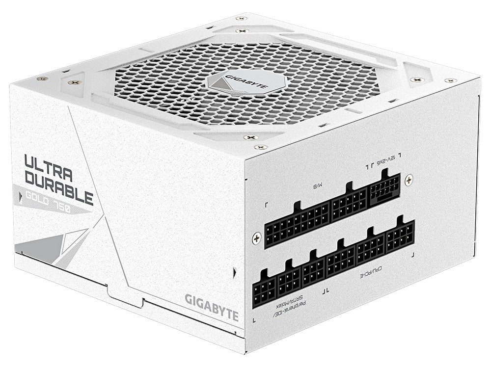 Gigabyte UD750 750W Gold PCIe 5.1 V2 ATX Power Supply - White - I Gaming Computer | Australia Wide Shipping | Buy now, Pay Later with Afterpay, Klarna, Zip, Latitude & Paypal