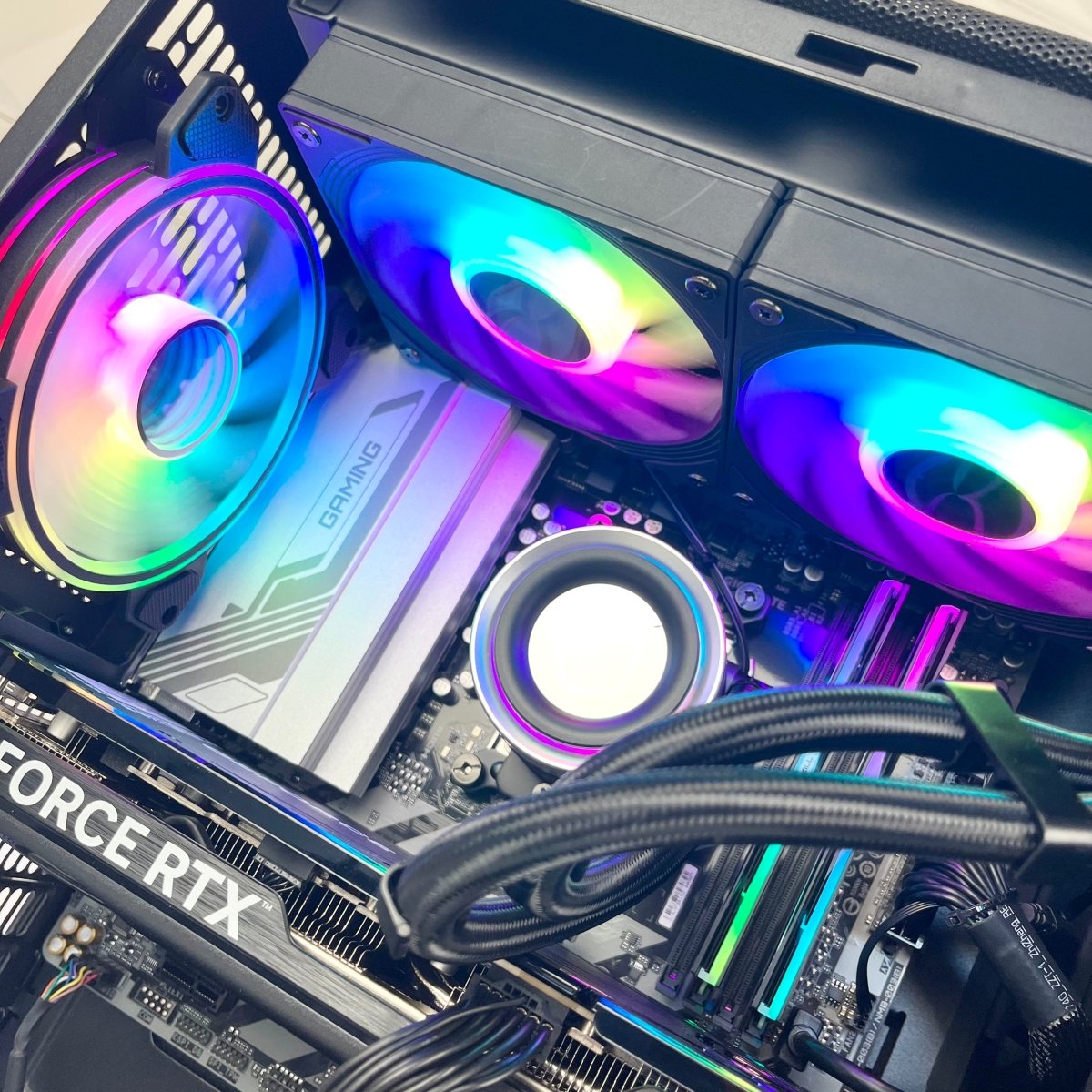 Gaming PC Noir Forge INTEL Fractal North - I Gaming Computer | Australia Wide Shipping | Buy now, Pay Later with Afterpay, Klarna, Zip, Latitude & Paypal
