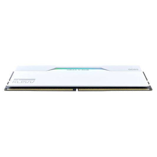 KLEVV CRAS V 64GB KIT (2*32GB) RGB DDR5 6400MHz CL32 EXPO/XMP DESKTOP MEMORY WHITE - I Gaming Computer | Australia Wide Shipping | Buy now, Pay Later with Afterpay, Klarna, Zip, Latitude & Paypal