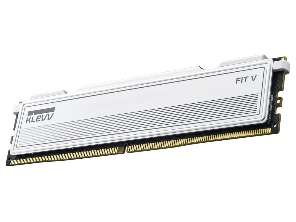 Klevv Fit V 32GB (2x16GB) 6000MHz CL28 DDR5 White - I Gaming Computer | Australia Wide Shipping | Buy now, Pay Later with Afterpay, Klarna, Zip, Latitude & Paypal