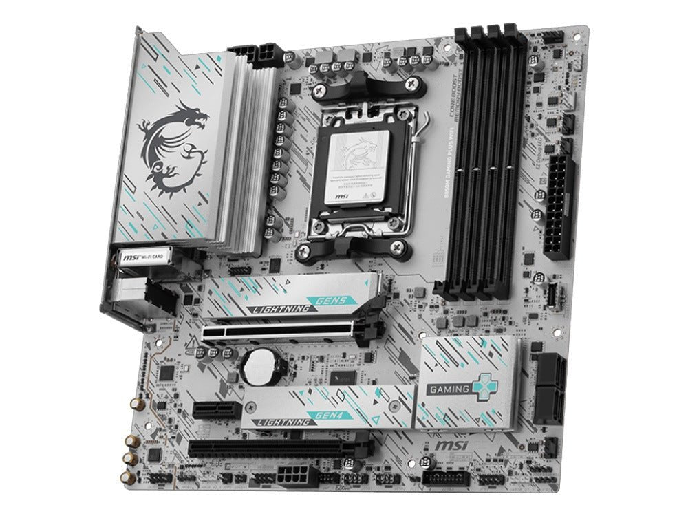 MSI B850M Gaming Plus WiFi AM5 mATX Motherboard - I Gaming Computer | Australia Wide Shipping | Buy now, Pay Later with Afterpay, Klarna, Zip, Latitude & Paypal