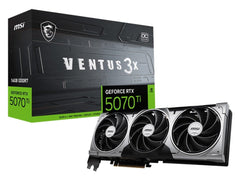 MSI GeForce RTX 5070 Ti 16G Ventus 3X OC Graphics Card - I Gaming Computer | Australia Wide Shipping | Buy now, Pay Later with Afterpay, Klarna, Zip, Latitude & Paypal