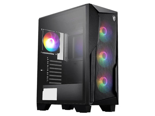 MSI MAG Forge 130A Airflow Tempered Glass Mid-Tower Case - I Gaming Computer | Australia Wide Shipping | Buy now, Pay Later with Afterpay, Klarna, Zip, Latitude & Paypal