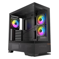 Okinos Aqua 6 Infinity Mid-Tower Case - Black