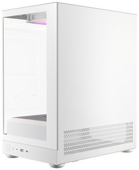 Okinos AQUA UNO Tempered Glass Mini Tower mATX Case - Polar