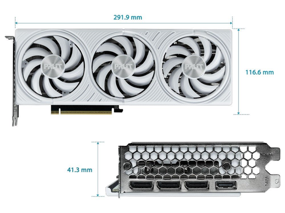 Palit GeForce RTX 5070 White OC 12GB GDDR7 Graphics Card - I Gaming Computer | Australia Wide Shipping | Buy now, Pay Later with Afterpay, Klarna, Zip, Latitude & Paypal