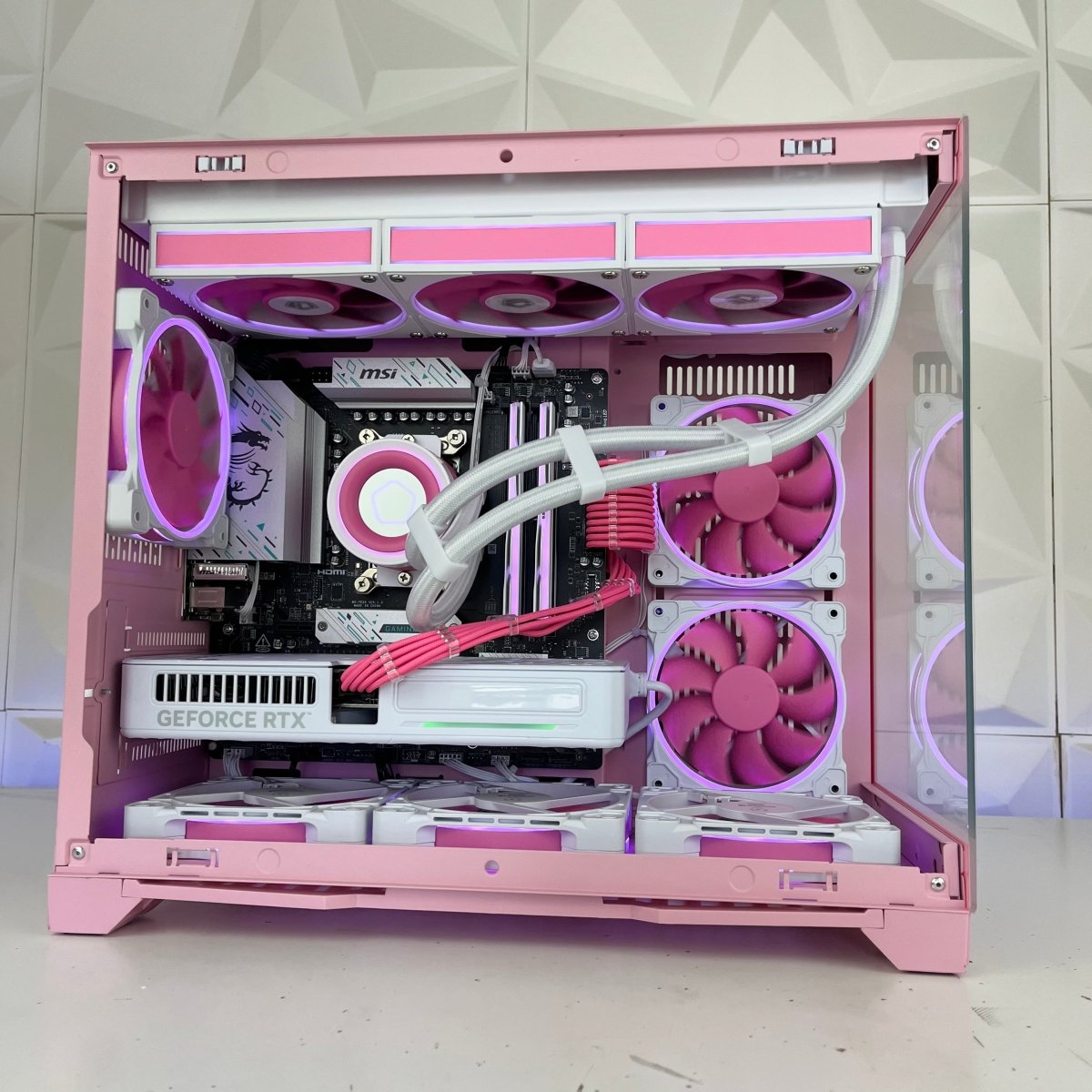Gaming PC Pink Edition AMD AM5 Lone Warrior - I Gaming Computer | Australia Wide Shipping | Buy now, Pay Later with Afterpay, Klarna, Zip, Latitude & Paypal