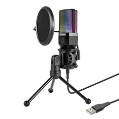 Simplecom UM650 RGB USB Cardioid Condenser Gaming Microphone - I Gaming Computer | Australia Wide Shipping | Buy now, Pay Later with Afterpay, Klarna, Zip, Latitude & Paypal
