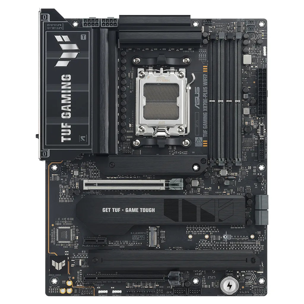 ASUS TUF Gaming X870E-Plus WiFi7 AM5 ATX Desktop Motherboard - I Gaming Computer | Australia Wide Shipping | Buy now, Pay Later with Afterpay, Klarna, Zip, Latitude & Paypal