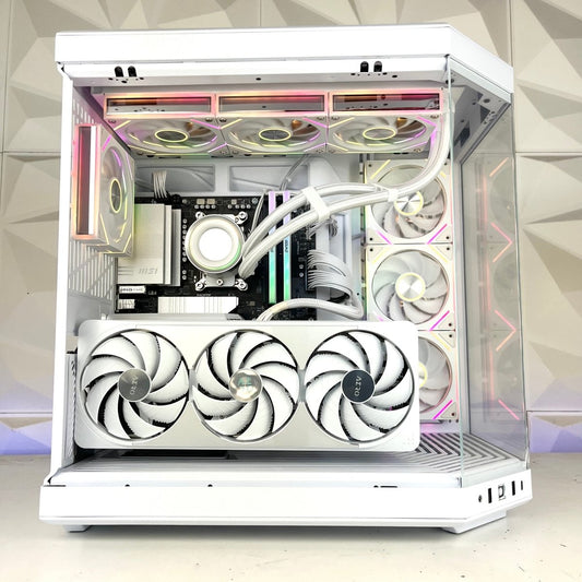 Gaming PC IceForge AMD HYTE Y70 WHITE - I Gaming Computer | Australia Wide Shipping | Buy now, Pay Later with Afterpay, Klarna, Zip, Latitude & Paypal