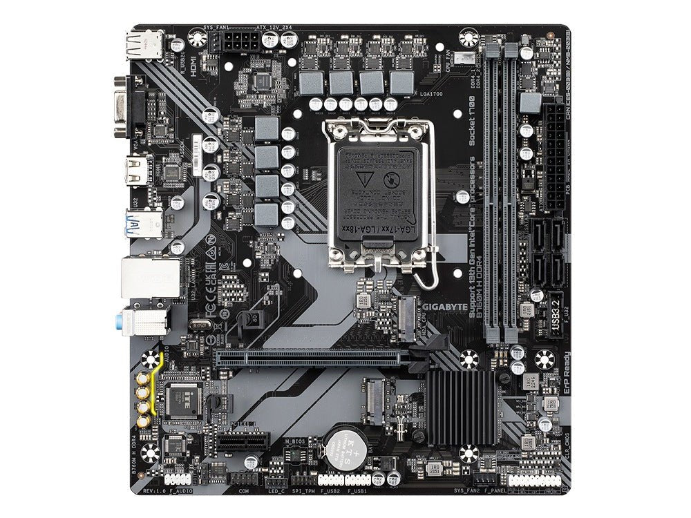 Gigabyte B760M H DDR4 LGA1700 mATX Desktop Motherboard - I Gaming Computer | Australia Wide Shipping | Buy now, Pay Later with Afterpay, Klarna, Zip, Latitude & Paypal