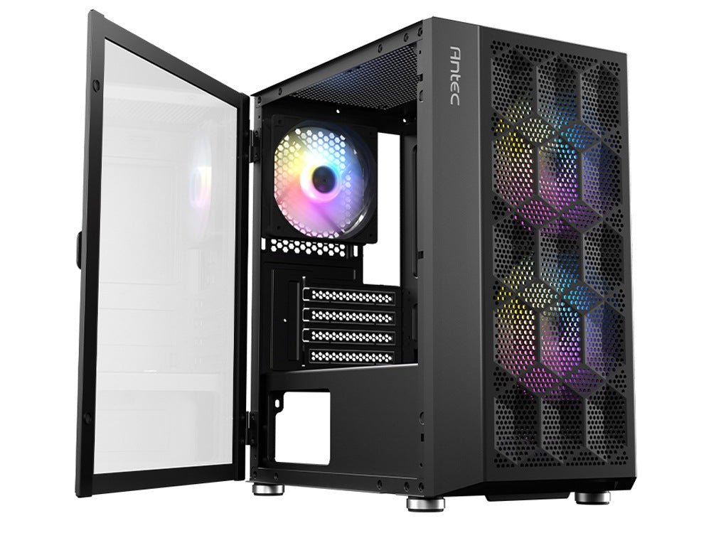 Antec NX200M RGB Mini-Tower Gaming Case - I Gaming Computer | Australia Wide Shipping | Buy now, Pay Later with Afterpay, Klarna, Zip, Latitude & Paypal