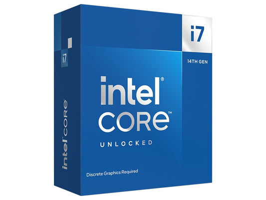 Intel Core i7 14700KF Raptor Lake 20 Core 28 Thread Up To 5.6GHz - No HSF/No iGPU Retail Box - I Gaming Computer | Australia Wide Shipping | Buy now, Pay Later with Afterpay, Klarna, Zip, Latitude & Paypal