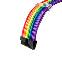 1ST Player Rainbow PSU Extension Cables: 1*24Pin + 2*(4+4)Pin + 2*(2+6)Pin - I Gaming Computer | Australia Wide Shipping | Buy now, Pay Later with Afterpay, Klarna, Zip, Latitude & Paypal