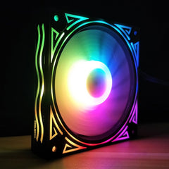 COOLMOON ARGB Dragon Mirror 120mm PWM fan Forward black - I Gaming Computer | Australia Wide Shipping | Buy now, Pay Later with Afterpay, Klarna, Zip, Latitude & Paypal