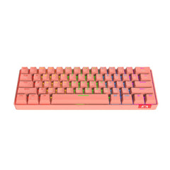 Ajazz STK61 pink Mechanical keyboard RGB (Red switch) - I Gaming Computer | Australia Wide Shipping | Buy now, Pay Later with Afterpay, Klarna, Zip, Latitude & Paypal