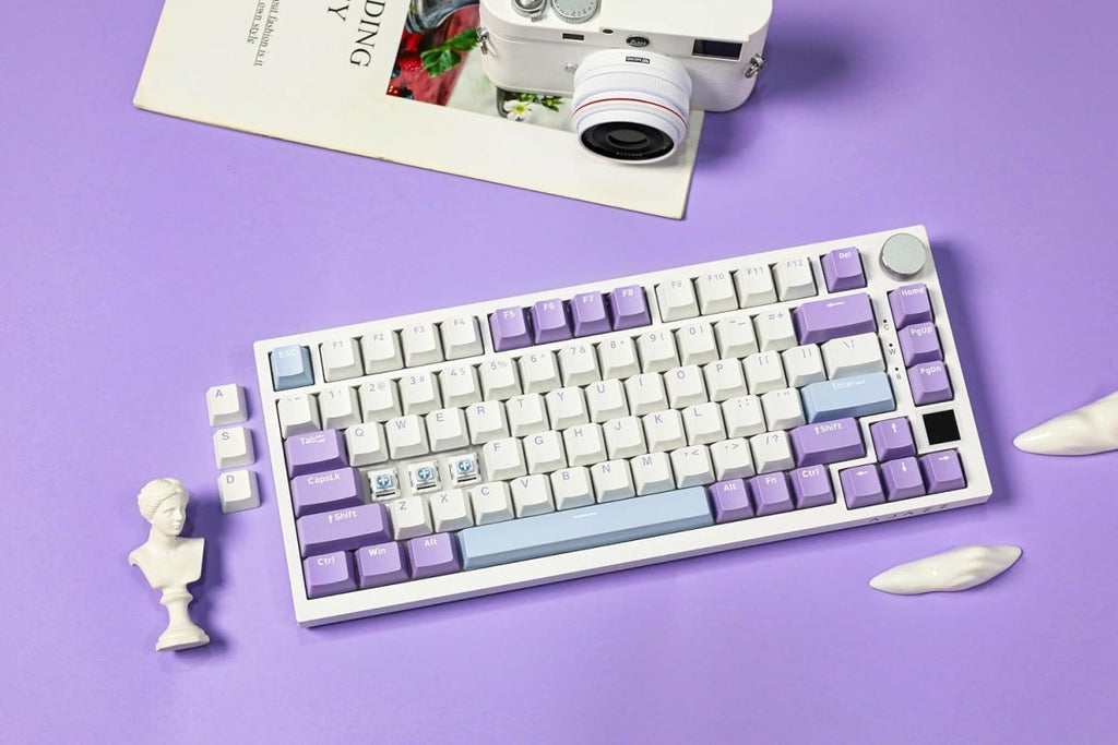 Ajazz AK820Pro Purple Mechanical keyboard RGB (Flyfish switch) – I