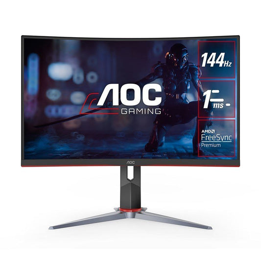 AOC CQ27G2 27" Curved QHD FreeSync Premium 144Hz 1MS VA LED Gaming Monitor - I Gaming Computer | Australia Wide Shipping | Buy now, Pay Later with Afterpay, Klarna, Zip, Latitude & Paypal