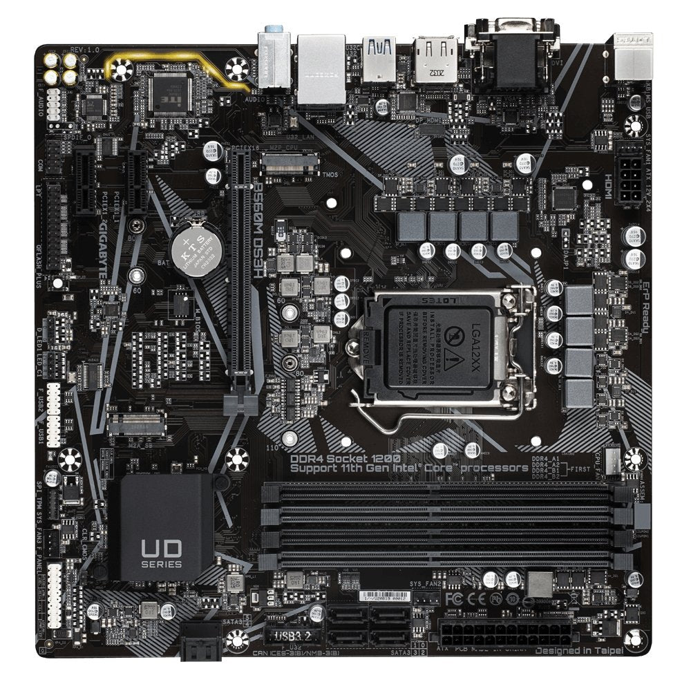 Gigabyte B560M DS3H LGA1200 mATX Desktop Motherboard - I Gaming Computer | Australia Wide Shipping | Buy now, Pay Later with Afterpay, Klarna, Zip, Latitude & Paypal