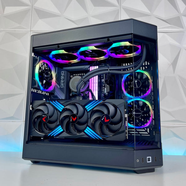 IGaming Ryzen AMD AM5 | RTX 4060 ti/4070/5070/5070 ti/5080, AMD 9070/9070 XT | 32GB DDR5 Ram | Hyte 60 Pro Black
