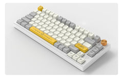 Ajazz AK816 PRO White Mechanical keyboard (Silver switch) - I Gaming Computer | Australia Wide Shipping | Buy now, Pay Later with Afterpay, Klarna, Zip, Latitude & Paypal