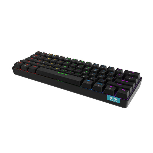 Ajazz STK61 Black Mechanical keyboard (Red switch) - I Gaming Computer | Australia Wide Shipping | Buy now, Pay Later with Afterpay, Klarna, Zip, Latitude & Paypal
