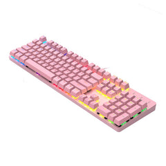 Ajazz Watchmen II Pink Mouse & Mechanical keyboard Combo (Blue switch) - I Gaming Computer | Australia Wide Shipping | Buy now, Pay Later with Afterpay, Klarna, Zip, Latitude & Paypal