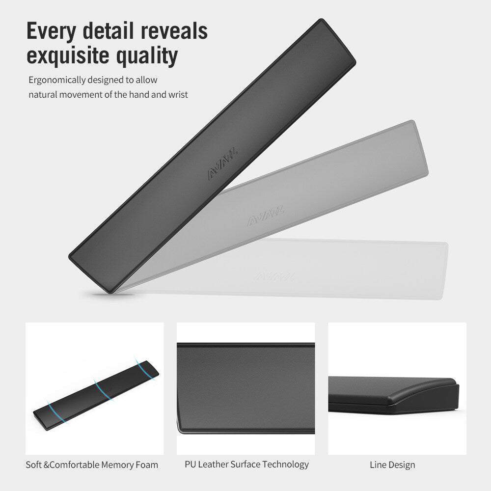 Ajazz Wrist pad Black 87key - I Gaming Computer | Australia Wide Shipping | Buy now, Pay Later with Afterpay, Klarna, Zip, Latitude & Paypal