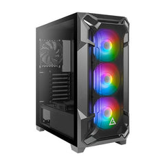 Antec DF600 FLUX High Airflow, ATX, Tempered Glass(5 Fans Included) - I Gaming Computer | Australia Wide Shipping | Buy now, Pay Later with Afterpay, Klarna, Zip, Latitude & Paypal