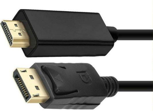 Astrotek DisplayPort to HDMI Adapter Cable 2m - I Gaming Computer | Australia Wide Shipping | Buy now, Pay Later with Afterpay, Klarna, Zip, Latitude & Paypal