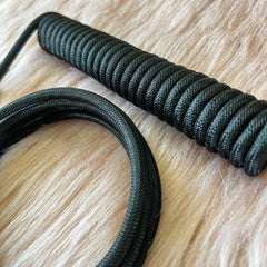 Coiled Cable GX16 -Black - I Gaming Computer | Australia Wide Shipping | Buy now, Pay Later with Afterpay, Klarna, Zip, Latitude & Paypal