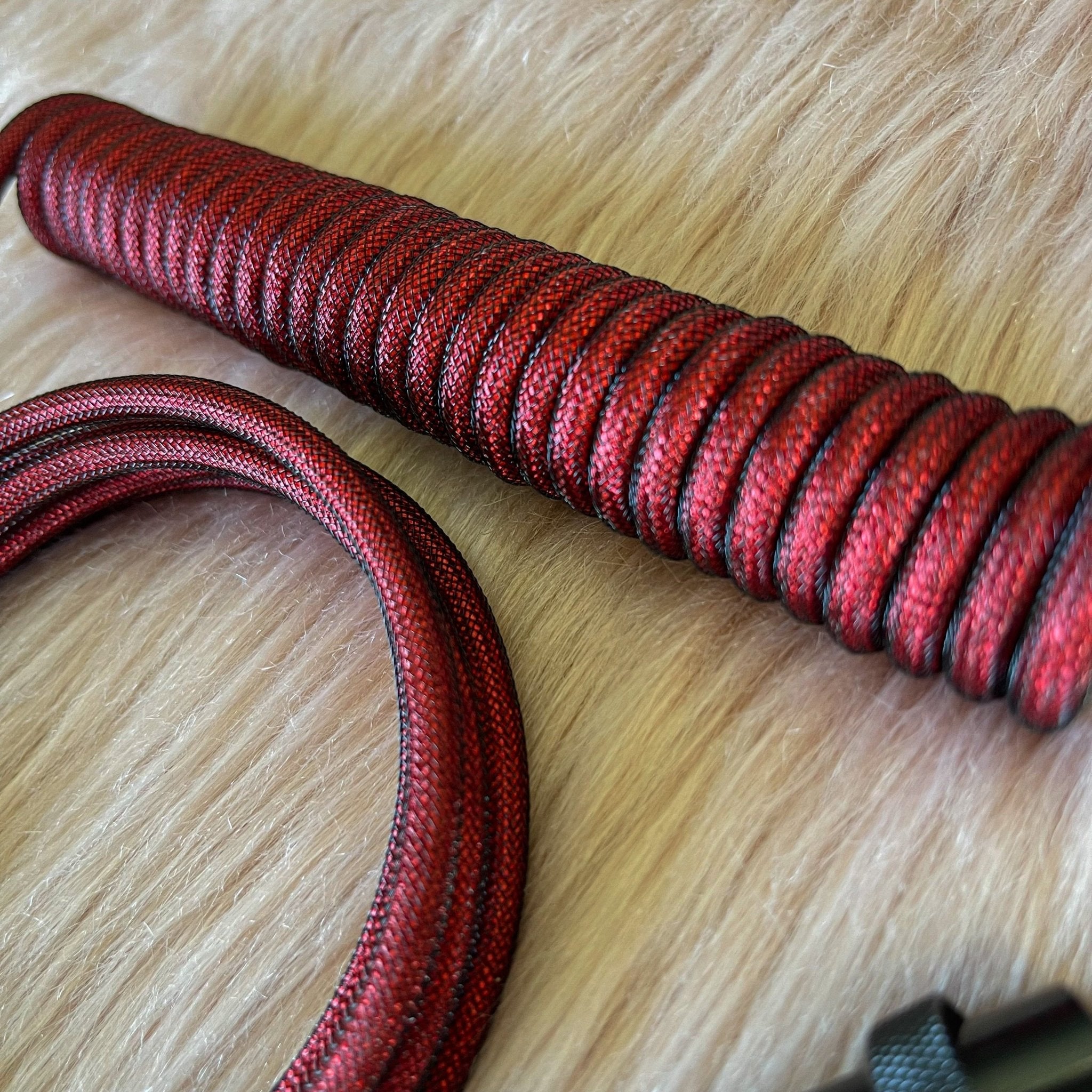 Coiled Cable GX16 -RED - I Gaming Computer | Australia Wide Shipping | Buy now, Pay Later with Afterpay, Klarna, Zip, Latitude & Paypal
