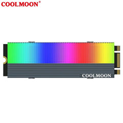 COOLMOON CM-M2A M.2 SSD Heatsink Cooler ARGB - I Gaming Computer | Australia Wide Shipping | Buy now, Pay Later with Afterpay, Klarna, Zip, Latitude & Paypal